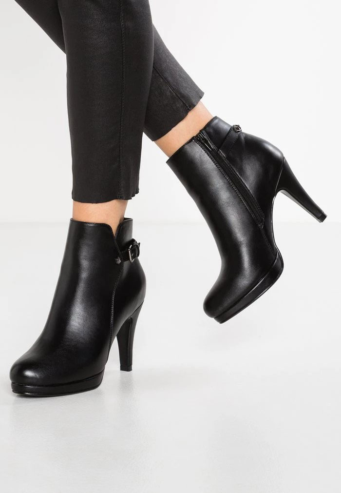 Bottines ANNA FIELD Anna Field High Heeled Ankle Boots Noir Femme | HEC-1548974